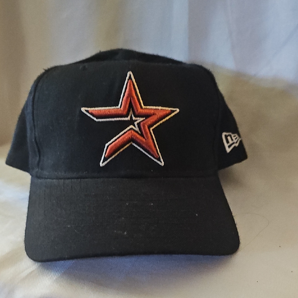 New Era Black Houston Astros Baseball Cap